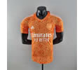 22-23 Arsenal orange goalkeeper player version soccer jersey