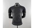 2022 Brazil all black player version soccer jersey