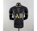 22-23 PSG special edition black gold player version soccer jersey