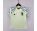 2022 Brazil training suit light green soccer shirt jersey