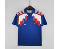 88-90 France home retro soccer jersey