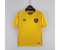 22-23 Recife sports yellow goalkeeper soccer jersey