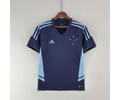 22-23 Cruzeiro training suit blue soccer jersey