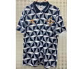 Northern Ireland away white 90-93 retro soccer jersey