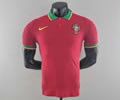 2022 Portugal special edition red player version soccer jersey