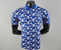 22-23 POLO Arsenal blue-white plaid soccer shirt