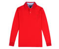 TOMMY Men Long Sleeve Polo