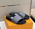 LV Waterfront Men Slippers top quality