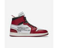OFF WHITE x AIR JORDAN 1 AA3834-101 Men shoes best quality 1:1