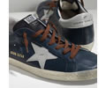 GGDB SNEAKERS SUPER STAR IN PELLE E STELLA IN PELLE blue leather brown Lovers 