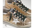 GGDB SNEAKERS SUPER STAR IN PELLE GLITTERATA E STELLA IN PELLE gold glitter emerald Lovers 