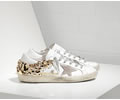 GGDB Sneakers SUPER STAR LIMITED EDITION in Pelle e stella in Camoscio GOLD DIAMOND Lovers 