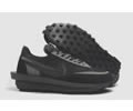 Sacai x Nike LDWaffle Triple Black BV0073-002 Lovers shoes