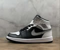 NIKE AIR JORDAN 1 MID AJ1 554724-073 Lovers best quality 1:1