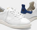 Starter sneakers in leather with suede heel tab Lovers