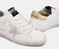 White Super-Star sneakers with gold heel tab Lovers