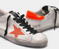 Super-Star sneakers with star and fluorescent orange heel tab Lovers