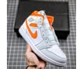 Air Jordan 1 Mid Starfish CW7591-100 Lovers best quality 1:1
