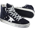 Golden goose FRANCY SNEAKERS IN SUEDE WITH LEATHER STAR navy suede