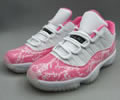 Air Jordan 11 Low WMNS Pink Snakeskin AH7860-106 Lovers shoes