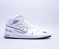 Nike Nike Air Jordan 1 Mid GS Lovers shoes best quality