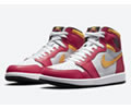Air Jordan 1 High OG Light Fusion Red 555088-603 Lovers shoes 