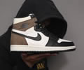 Air Jordan 1 High OG Dark Mocha 555088-105 Lovers shoes