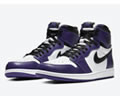 Air Jordan 1 High OG Court Purple 555088-500 Lovers shoes 