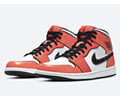 Air Jordan 1 Mid Turf Orange DD6834-802 Lovers shoes 