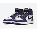 Air Jordan 1 High OG Court Purple 555088-500 Lovers shoes 