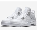 Air Jordan 4 Retro Pure Money 308497-100 Lovers shoes 