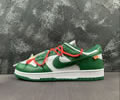 Off-White x Futura x Nike Dunk Low CT0856-100 shoes best quality 1:1