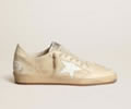 GGDB Ball Star sneakers in milk-white nylon with white leather star and milk-white leather heel tab
