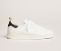 GGDB Starter sneakers in white naplak with gray patent leather heel tab