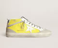 GGDB Mid Star sneakers in leather with crackle details