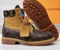 LV x Timberland Mens Shoes top quality 1:1