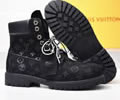 LV x Timberland Mens Shoes top quality 1:1
