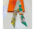 HERMES Twilly Scarf Ribbon Hair 5x86CM best quality