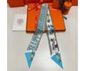 HERMES Twilly Scarf Ribbon Hair 5x86CM best quality