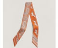 HERMES Twilly Scarf Ribbon Hair 5x86CM best quality