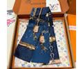 LOUIS VUITTON Scarf Ribbon Hair 8x120CM