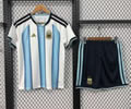 Argentina Home Soccer Uniform 26 27