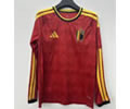 Belgium Home Long Sleeve Soccer Jersey 26 27