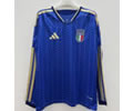 Italy Home Long Sleeve Soccer Jersey 26 27