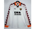 Italy League Retro 98-99 Roma away long sleeves soccer jersey