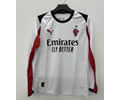 Italy League AC Away Long Sleeve Soccer Jersey 25 26