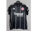 Germany League 25-26 Frankfurt Champions League black soccer jersey