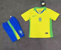 Kids kit 25-26 Brazil home jersey