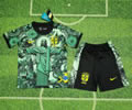 Kids kit 25-26 Brazil special version green jersey