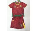 Kids kit 25-26 Cameroon away soccer jersey